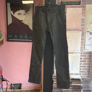 Levi's Men’s Black Straight Leg Jeans